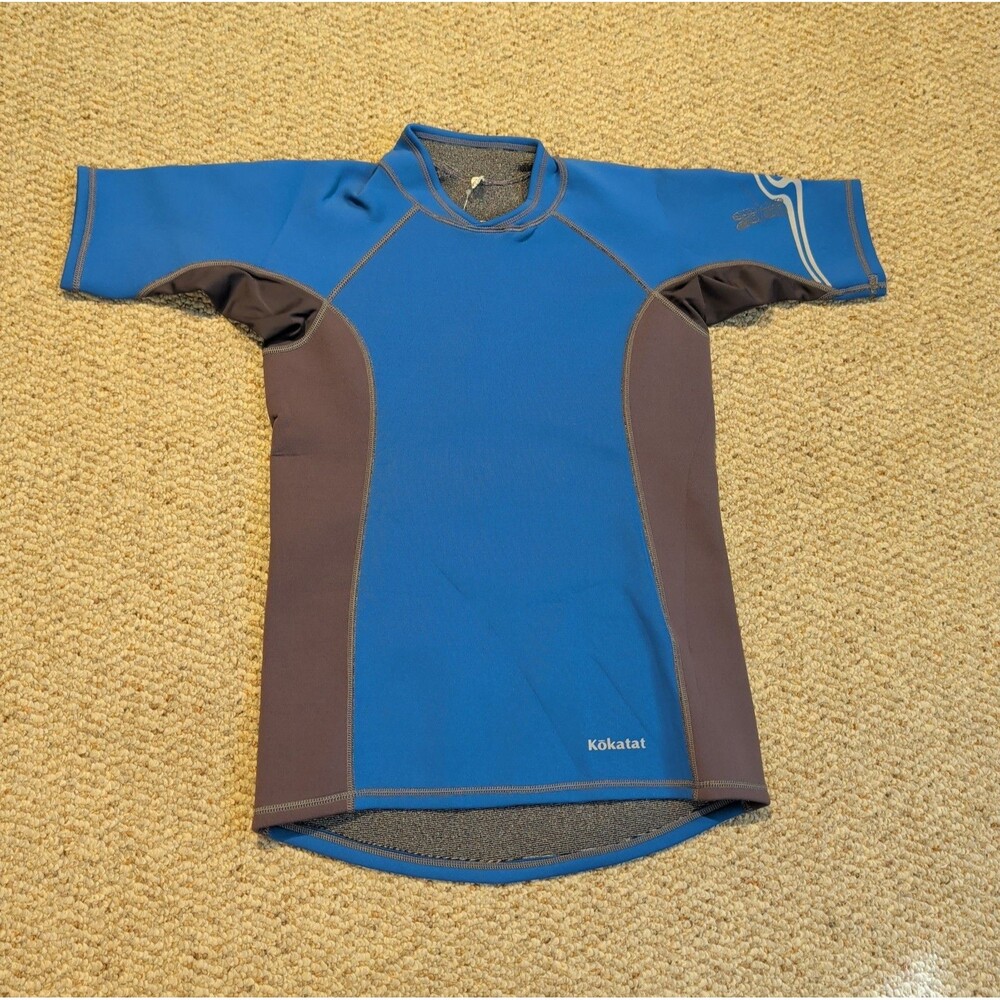 Kokatat Neocore Short Sleeve Top Womens M Blue Paddling Kayak Water Sports